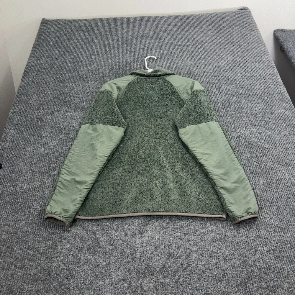Peckham Fleece Jacket Mens S Green Polyester Gen III Cold Weather Tactical